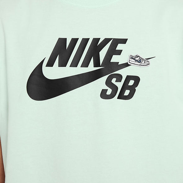 Nike SB NSW SB Logo Big Kids Tee Barely Green