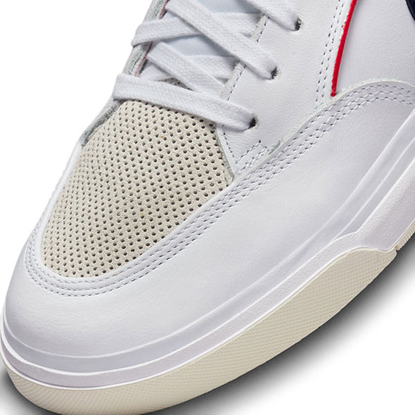 Nike SB React Leo Premium White/University Red/White/Midnight Navy