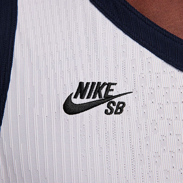 Nike SB Dri-FIT ADV Sleeveless Olympic Jersey White/Sport Red/Obsidian/Black