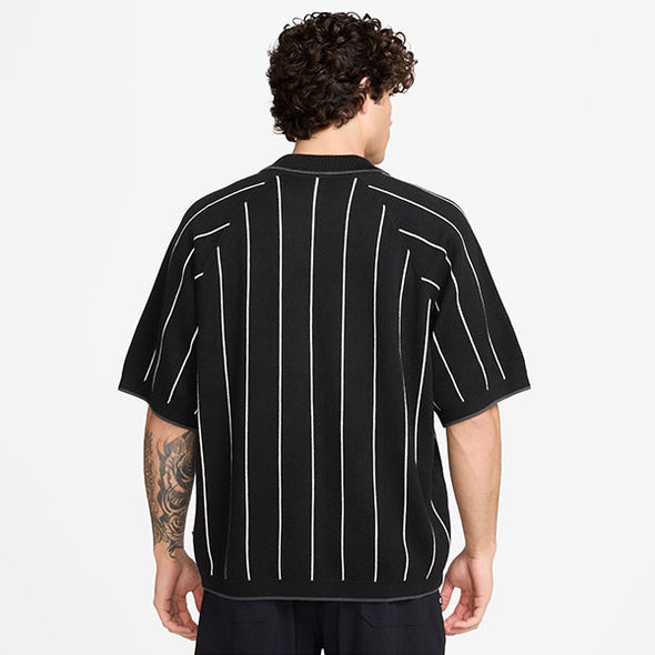 Nike SB Short-Sleeved Polo Skate Sweater Black/Sail/Black