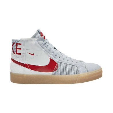 Nike SB Zoom Blazer Mid Premium Summit White/Pure Platinum/University Red