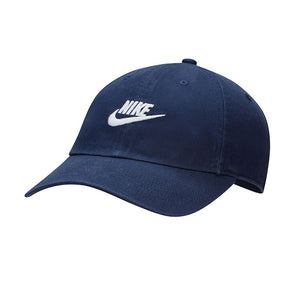 Nike Unstructured Futura Wash Cap Midnight Navy/White