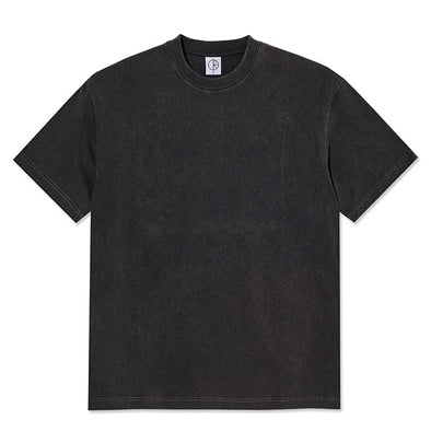 Polar Skate Co. Stroke Logo Contrast Tee Silver Black/Black