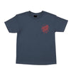 Santa Cruz Popsicle Hand Youth T-Shirt Steel Blue