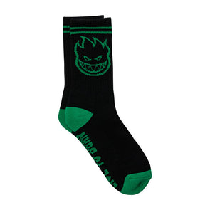 Spitfire Bighead Sock Black/Green