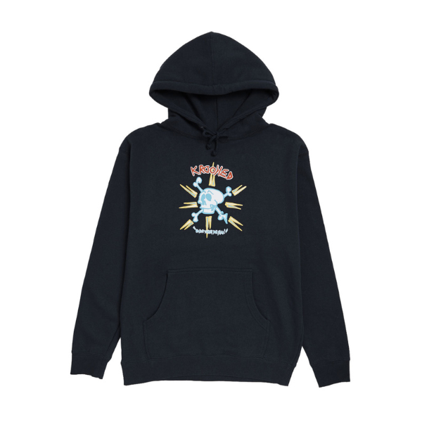 Krooked Style Hoodie - Slate Blue – Xtreme Boardshop (XBUSA.COM)