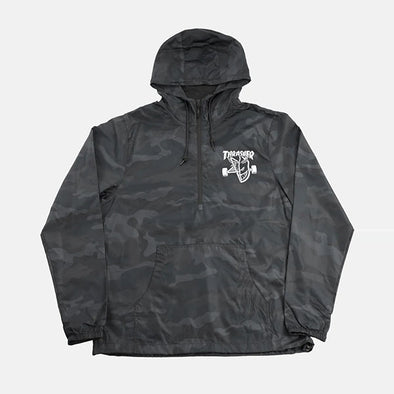 Thrasher x Spitfire Thrash & Burn Anorak Jacket Black Camo