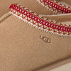 UGG Women's Tasman II Sand/Dark Cherry