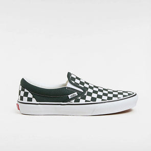 Vans Classic Slip-On Checkerboard Scarab Green