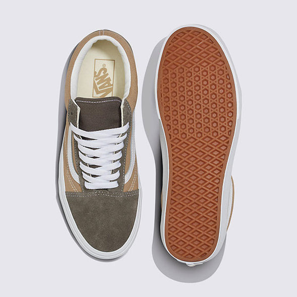 Vans Old Skool Canvas Suede Block Brown