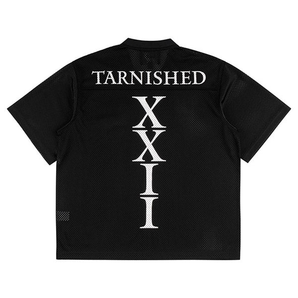 Welcome x Elden Ring Tarnished Mesh Football Jersey Black