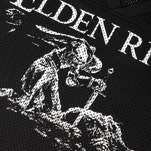 Welcome x Elden Ring Tarnished Mesh Football Jersey Black