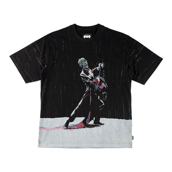 Welcome Rain Dance All-Over Print Tee Black