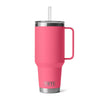 Yeti Rambler 42 oz Straw Mug with Straw Lid Tropical Pink
