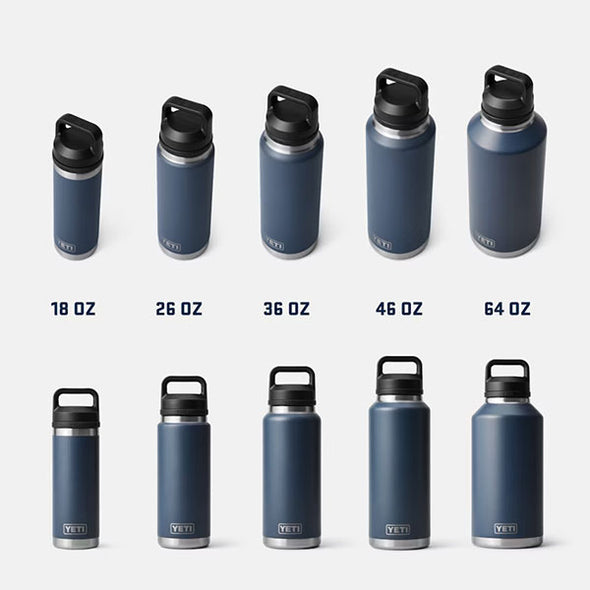 Yeti Rambler 36 oz Water Bottle with Chug Cap Black
