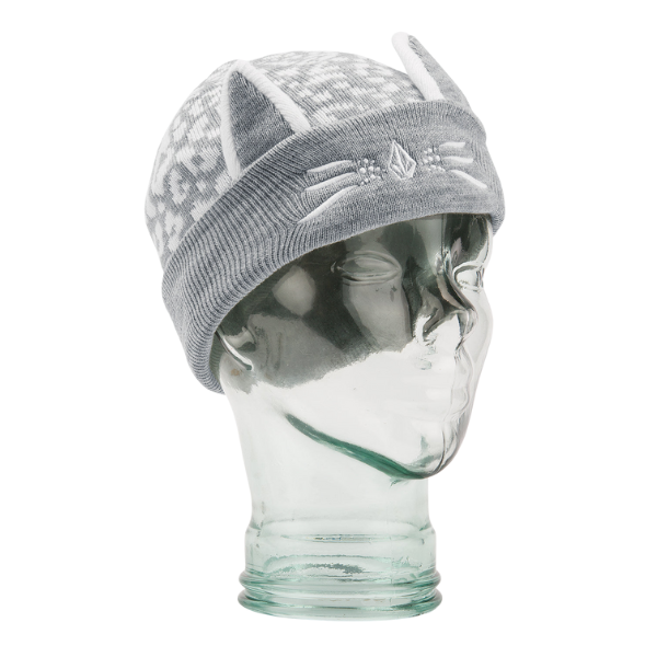Volcom Youth Snow Creature Beanie Heather Grey Xtreme Boardshop