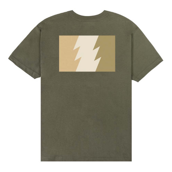 The Hundreds Wildfire T-Shirt Military Green
