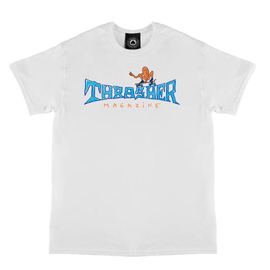 Trasher GONZ THUMBS UP T-Shirt White