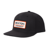 Brixton Unisex Palmer Proper NetPlus MP Snapback Black