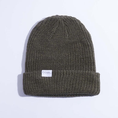 Coal The Stanley Soft Knit Cuff Beanie Olive