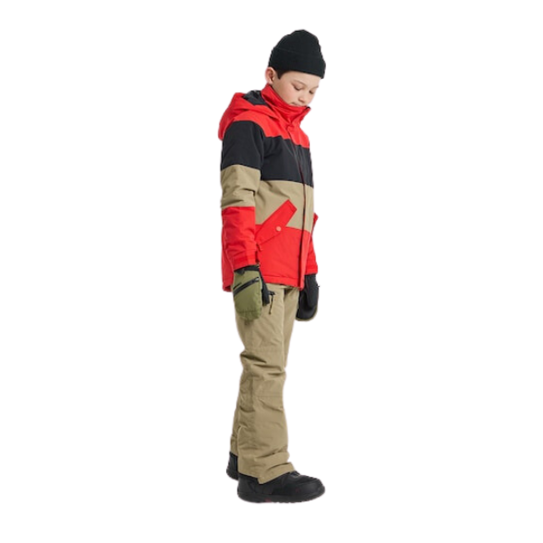 Burton 2023 Youth Boy's Symbol Snow Jacket - Tomato/True Black Burton 2023 Youth Boy's Symbol Snow Jacket - Tomato/True Black