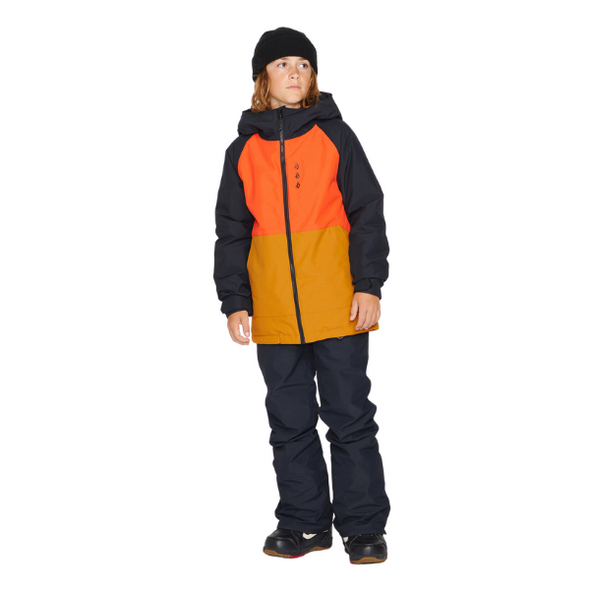 Volcom 2023 Youth Breck Insulated Jacket - Orange Shock
