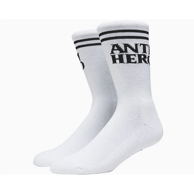Anti Hero Anti Hero Socks Basic Pigeon Emb Crew (Black/Grey/White)