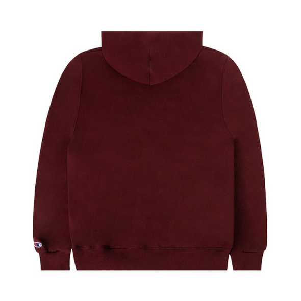 The Hundreds Drip Slant Pullover Hoodie Maroon