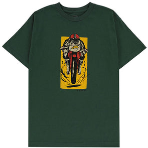 Real Moto Tee - Forest Green