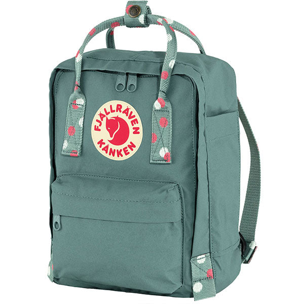  Fjallraven Women's Mini Kanken Backpack, Frost Green/Confetti,  One Size : Clothing, Shoes & Jewelry