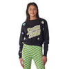 Santa Cruz Womens Bubble SC Crop Sweater Black