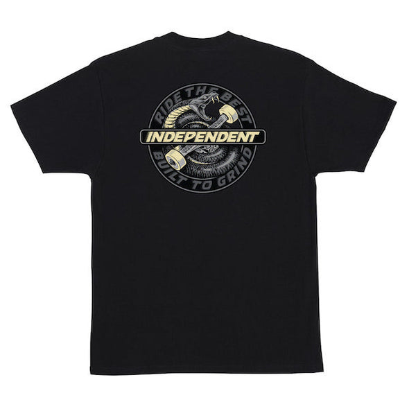 Independent Speed Snake T-Shirt Black