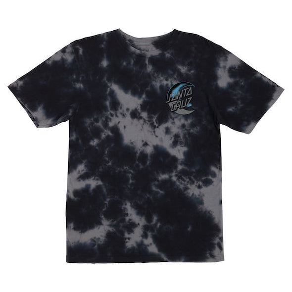 Santa Cruz Dark Arts Dot T-Shirt Charcoal Cloud