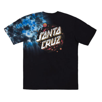 Santa Cruz Wooten Ominous Dot T-Shirt Black/Blue Burst