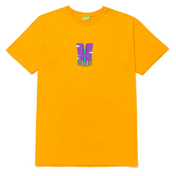 Huf City H S/S T-Shirt Gold