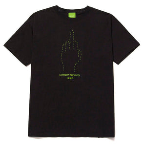 HUF Connect The Dots T-Shirt Black