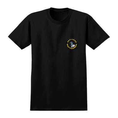Anti Hero Pigeon Round Pocket T-Shirt Black