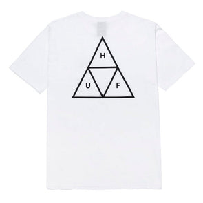 Huf Essentials Triple Triangle S/S T-Shirt White