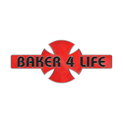Independent Baker 4 Life Pin Red/Black