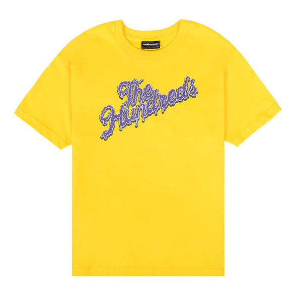 The Hundreds Slime Slant T-Shirt Yellow
