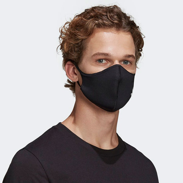 Adidas Face Cover (3-Pack) Black/White M/L