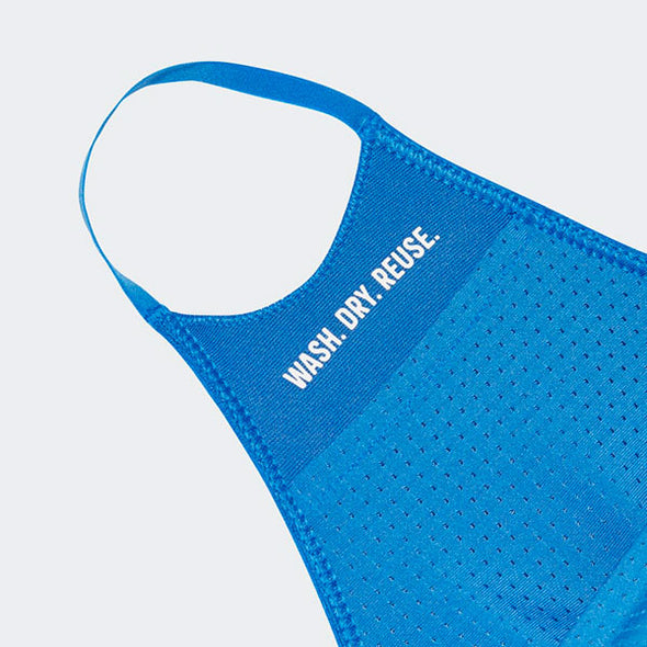 Adidas Face Cover (3-Pack) Multicolor/Black/White/Blue Bird Small