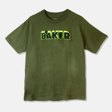 Baker Bold T-Shirt Military Green