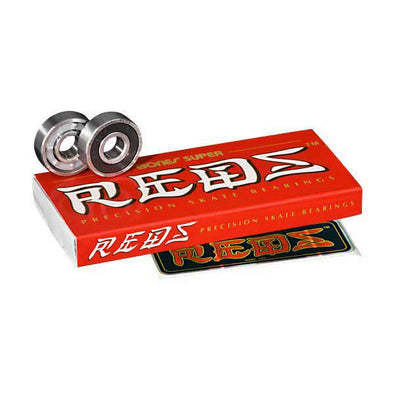 Bones Super REDS Bearings (Set of 8) - Xtreme Boardshop (XBUSA.COM)