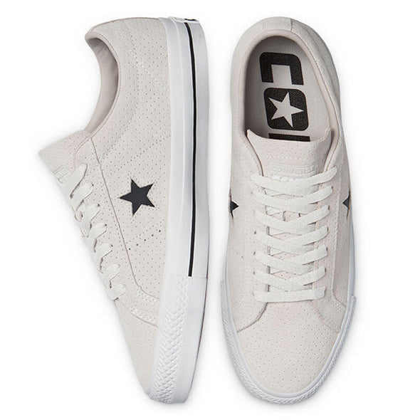 Converse One Star Pro Perforated Suede Low Top (170072C) Pale Putty/White/White