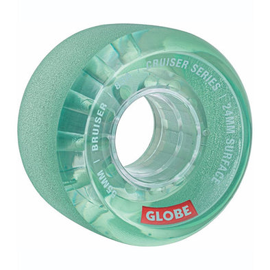Globe Bruiser Cruiser Wheel Clear Aqua 55mm