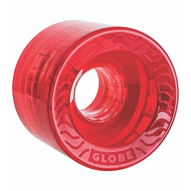 Globe Retro Flex Cruiser Wheel Clear Red 58mm