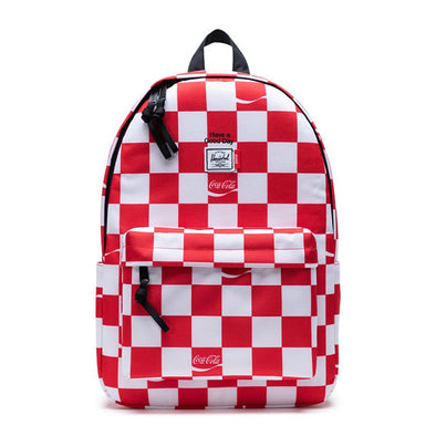 Herschel Supply Co. x Coca-Cola Classic Backpack XL Red/White Checkerboard - Xtreme Boardshop (XBUSA.COM)