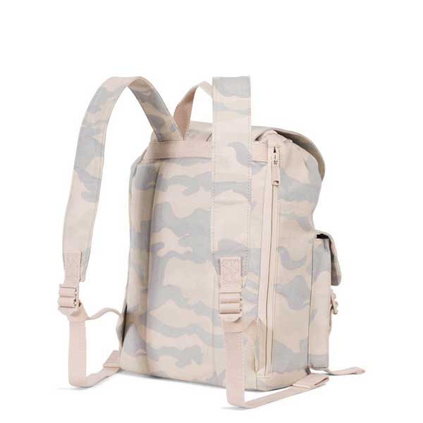 canvas herschel backpack Herschel Supply Co. Women's Dawson Backpack XS Cotton Canvas Collection Washed Canvas Camo