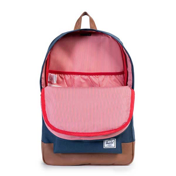 herschel backpack navy tan Herschel Supply Co. Heritage Backpack Navy/Tan – Xtreme Boardshop (XBUSA.COM)